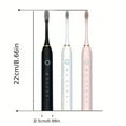 thumbnail image 4 of BSD Nationaql Supplies Canova Electric Toothbrush with 6 Modes 8 Brush Heads - Pink, 4 of 5