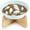 2PC, variant on Slow Feeder Cat Bowl with Stand, Ceramic Slow Eating Cat Bowl with Higher Edges Fish Pool Design Elevated Cats Food Bowls for Dry and Wet Food Anti-Vomiting Puzzle Feeder for Healthy Eating Diet