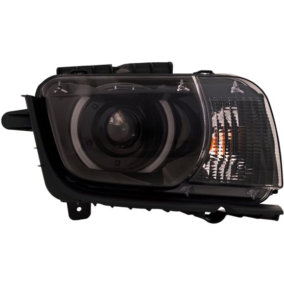 HEADLIGHTSDEPOT Headlight HID Right Passenger CAPA Certified Compatible with 2010-2013 Camaro All Models /2014-2015 ZL1
