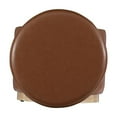 thumbnail image 6 of Linon Blanche Storage Ottoman Caramel Pu, 6 of 7