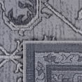 thumbnail image 5 of Usak Collection 6' x 9' Gray Oriental Distressed Non-Shedding Area Rug, 5 of 7