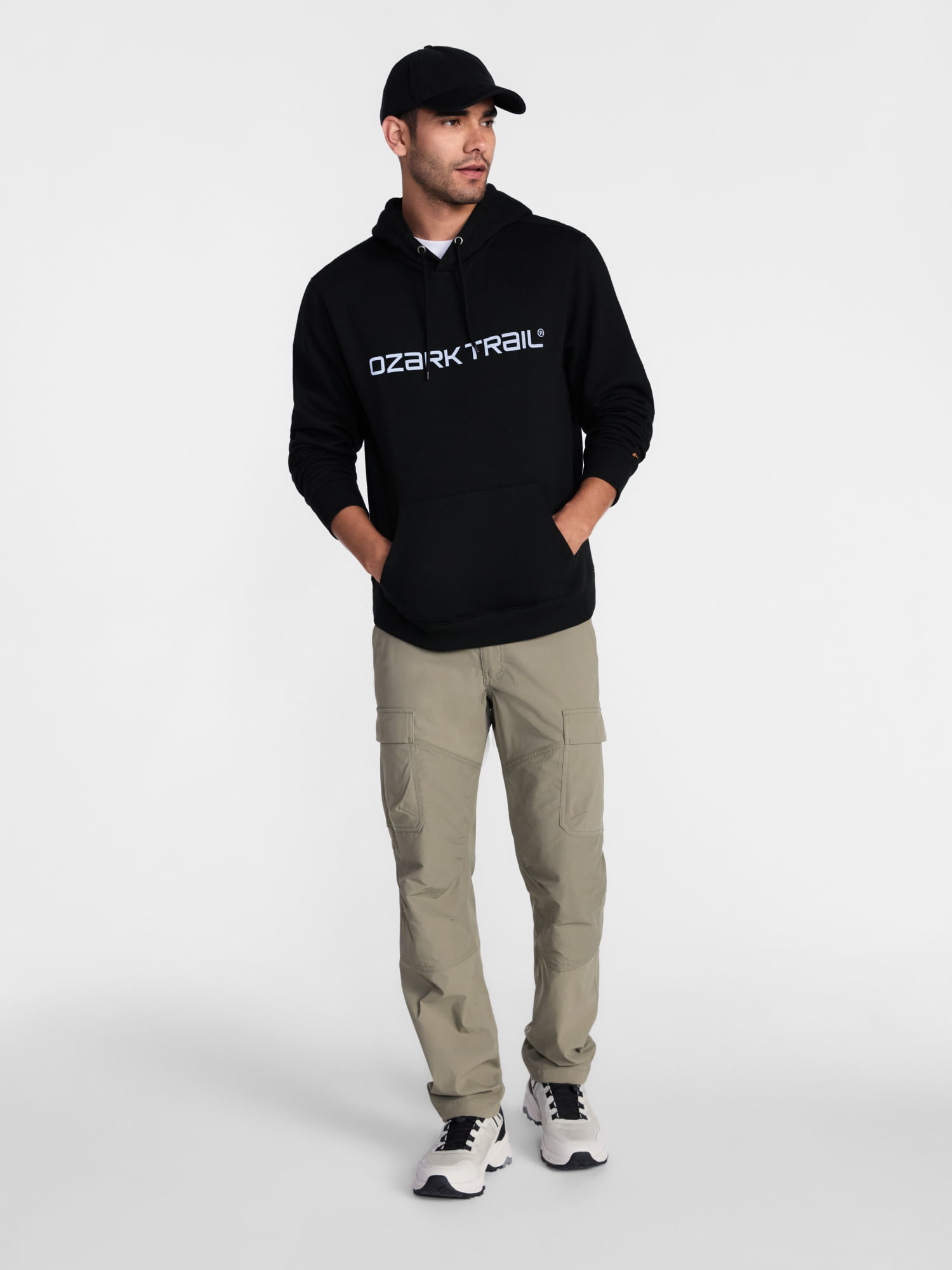 Ozark Trail Men's and Big Men's Graphic Hoodie, Sizes S-3XL