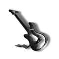 thumbnail image 7 of Electric Guitar Sculpture Minimalist Line Art Music Decor for Musicians, 7 of 7
