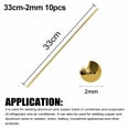 thumbnail image 1 of BTOER 10pc Low Temperature Brass Sol dering Tool Weld Flux Wel ding Wire Wel ding Rods, 1 of 4