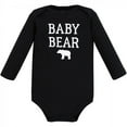 thumbnail image 3 of Hudson Baby Girl Cotton Long Sleeve Bodysuits, 3-Pack, Sizes Newborn-24 Months, 3 of 6