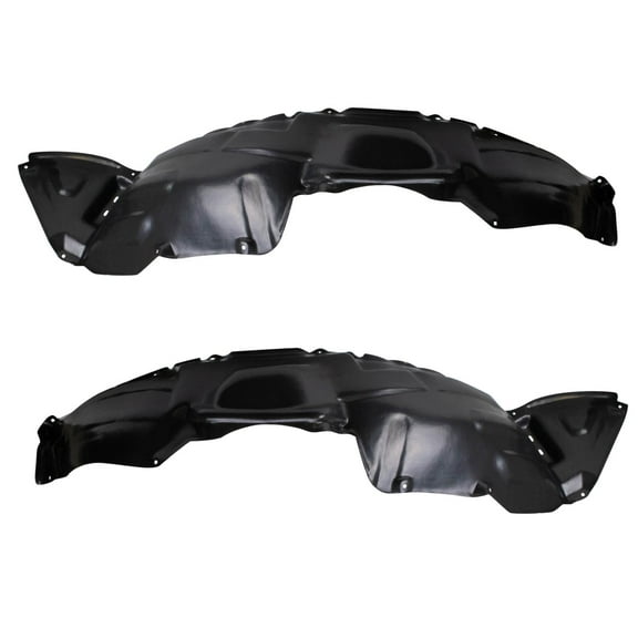TRQ Front Inner Fender Liner Set Fits Select 2006-2010 Toyota Sienna TO1248152 TO1249152