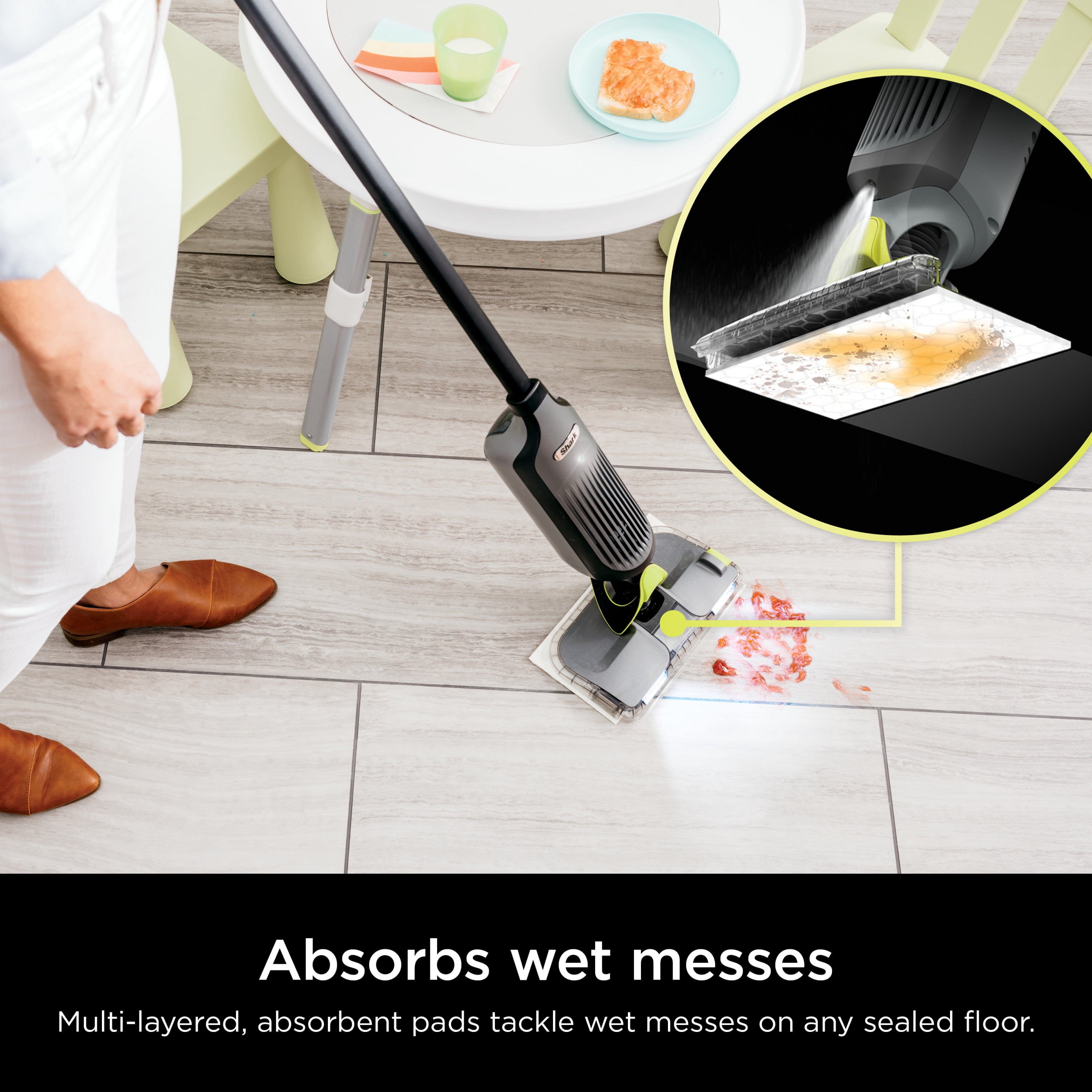 Shark VACMOP Pro Cordless Hard Floor Vacuum Mop with Disposable VACMOP Pad
