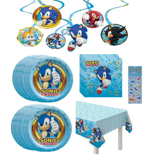 SONIC THE HEDGEHOG TABLE DECORATING KIT ~ Birthday Party Decorations  Centerpiece