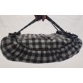 thumbnail image 3 of Buffalo Check Plaid Casserole Baking Pan or Pie Plate Cozy and Carrier by Penny's Needful Things (Large Casserole Carrier) (Light Gray), 3 of 7