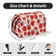 thumbnail image 5 of Disketp Red Strawberry Estuche de Lápices de Doble Capa con Tapa Abatible y Cremallera, Organizador Escolar para Adolescentes y Adultos, 5 of 7