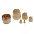thumbnail image 4 of Coofit 5 Pcs Poupée Matryoshka Créative Mode DIY en Bois Poupée Russe, 4 of 7
