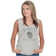 thumbnail image 4 of Spinach Makes Ya Stronger Popeye Tank Top T Shirts Men Women Brisco Brands 3X, 4 of 5