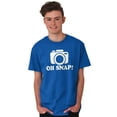 thumbnail image 5 of Oh Snap Shot Photography Photographer Men's Graphic T Shirt Tees Brisco Brands L, 5 of 6
