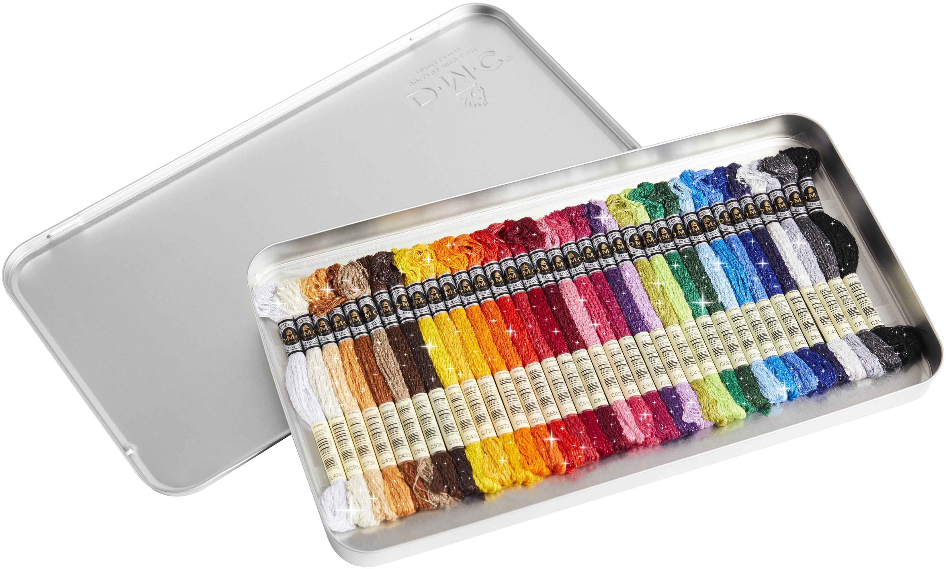 DMC Etoile Embroidery Floss Tin 8.7yd 35/Pkg-New Etoile Colors