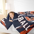 thumbnail image 3 of Feelyou Est Rugby Sleep Twin Bedding Sets 7pcs, Sport Theme Bedding Comforter Set, 3 of 7