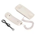thumbnail image 3 of KXT777CID Corded Wall Mount Telephone with Calendar LCD Display Redial Function Landline for Hotel Home Office (White), 3 of 5