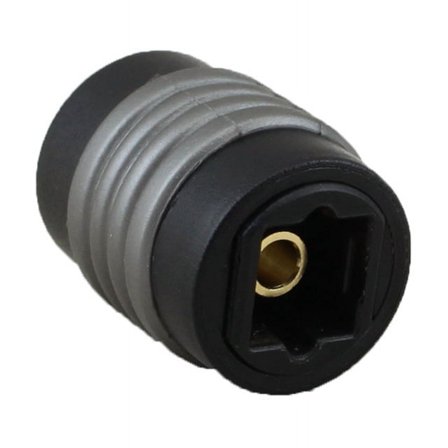 Speaker DVD Player Digital Audio Optical Cables Adapter Portable CD Fiber Optic Female Extender Extension Coupler 1Pcs