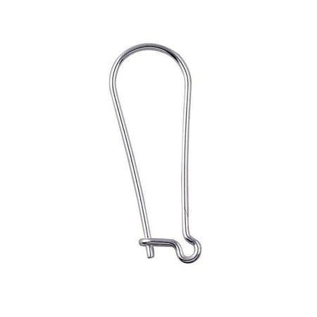 FSF-110-14MM Silver Overlay Kidney Shape Elegant Clean Wire Simply The Best Stylish (Best Way To Clean Kidneys)