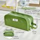 thumbnail image 3 of Canvas Pencil Bag Large Capacity Girls Junior High School Girls Boys Pencil Case Primary School Students Can Be Vertical Multiple, 3 of 5