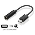 thumbnail image 3 of Tholdsy Tipo-C a conector de audio de 3,5 mm Auriculares Cable Sincronización Cable de carga Tipo-C Adaptador de auriculares para Teléfono y Comunicación Negro, 3 of 6
