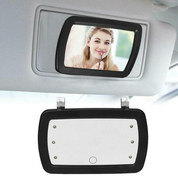 Replacement Car Vanity Mirror Auto 17x11x1cm 6 Led Sun Visor Practical Com Replacement Car Vanity Mirror Auto, Replacement Car Vanity Mirror Glass