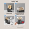 thumbnail image 3 of Creality 3D Creality Filament Drying Box 2.0 - 360° Hot Air Circulation, Adjustable Temp 45°C to 65°C, Real-Time Humidity Monitoring, Customizable Drying Time 0-24h, 110V US Plug, 3 of 6