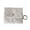 White, variant on Small Quilted Star Earbud Case with Snap Button and Crossbody Strap for Daily Use, Compact Coin Purse and Storage Bag for Convenient Organization(Silver)