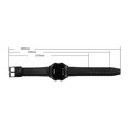 thumbnail image 3 of Skmei 1650 Leather Strap Version Electronic Watch Leather Strap Version Silver, 3 of 4