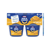 Original Mac & Cheese Easy Microwavable Dinner 2.05 oz 4 ct