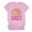 Pink, variant on LYXSSBYX Plus Size Womens Shirts Summer Beach Printed T-Shirt with Round Neck and Short Sleeved Top