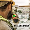 thumbnail image 6 of Walkie Talkies, Long Range Walkie Talkies for Adults with 22 FRS Channels, Family Walkie Talkie with LED Flashlight VOX LCD Display for Hiking Camping Trip (Orange 4 Pack), 6 of 8