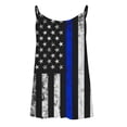 thumbnail image 4 of AOOCHASLIY American Flag Star Women Tops Fashion Women's Summer Round-Neck Sleeveless Print Casual CamisTop Blouse, 4 of 5