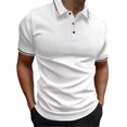 thumbnail image 1 of Playera De Hombre Solapa Camisa Polo Tenis Deportivo Casual, 1 of 7