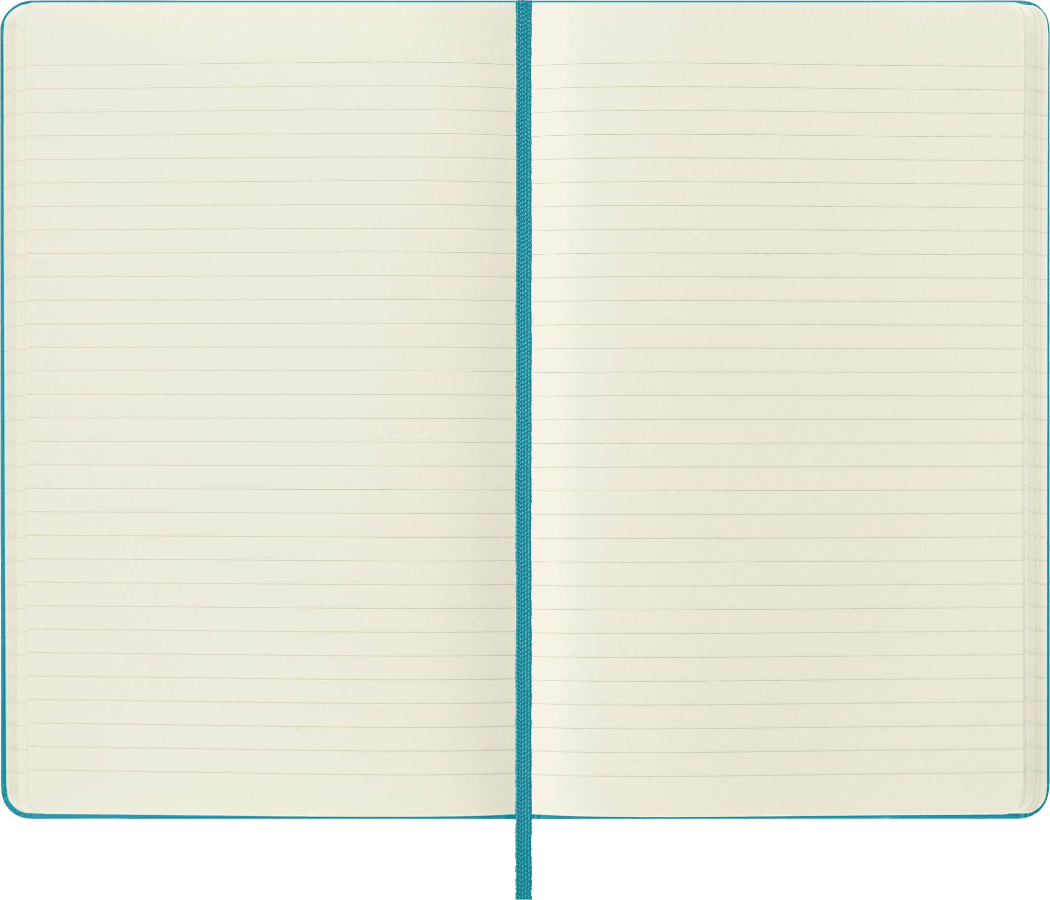 Moleskine Classic Notebook, Hard Cover, Large (5" x 8.25"), Ruled, Blue Reef