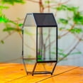 thumbnail image 2 of NCYP 6x8 inches Octagon Shaped Stainless Steel Glass Enclosure Terrarium with Mesh and Side Opening Door, for Jumping Spiders, Insects (Terrairum Only), 2 of 13