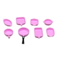 thumbnail image 1 of Accesorios de cocina en miniatura Zulema 1/6 plato tazón cumpleaños DIY Rosado, 1 of 8