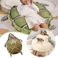 thumbnail image 1 of Turtle Doll Wearable Turtle Pillow Turtle Stuffed Animal Doll Suit Funny Dress Up Turtle For Children And Girlfriend (23.62 Inch) Silk Pillowcase Toddler Throw Pillows for Bed Pillowcase 12x18, 1 of 3