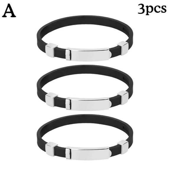 Static Wristband,Sport Power Balance Silicone Bracelet,Adjustable Balance Removal Bracelet,H Electrostatic Winter Anion