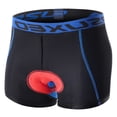 thumbnail image 4 of Arsuxeo Pantalones cortos de ciclismo para hombres Ropa interior ligera transpirable 5D acolchada MTB Bicicleta Bicicleta Pantalones cortos Arsuxeo Pantalones cortos de ciclismo, 4 of 7