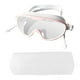 thumbnail image 3 of Gafas de natación Gafas de natación Protección impermeable Cómodas con tapones para los oídos Blanco rosado, 3 of 9