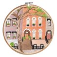 thumbnail image 1 of Coofit Cross Stitch Kit DIY Creative Embroidery Starter Kit with Cloth and Needle, 1 of 9