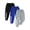 Gray, variant on Toddler Boys Clothes Boys Pants Toddler Kids Boys Sweatpants 3 Pack Elastic Waist Joggers Athletic Pants 3T 4T 5T Size 6 7 Gray Black Green