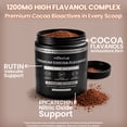 thumbnail image 4 of BFQN High Flavanol Cocoa Powder – 1200mg Flavanols & Flavonoids per Serving, Nitric Oxide & Energy Support, Vegan, 10x More Epicatechin Than Regular Cocoa, 4 of 9