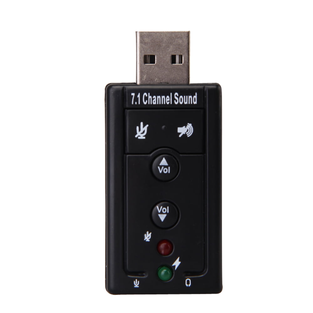 External Virtual 7.1 CH USB 2.0 3D Audio Sound Card HDMI to DVI Cable