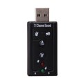 thumbnail image 1 of Adaptador De Tarjeta De Sonido De Audio Virtual Ch Externo Usb De 7.1 Canales Para Pc, 1 of 6