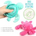thumbnail image 3 of Conjunto de 5 Animales de Peluche BenBen con Bolsa en Forma de Concha, 3 of 7