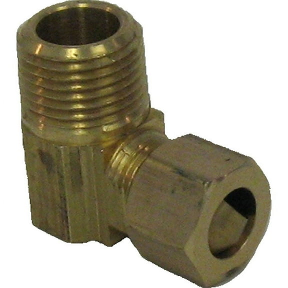 3/8" x 3/8" Compression x MIP Elbow