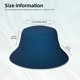 thumbnail image 3 of Balery Dark Blue Sombreros para el sol para hombre y mujer, sombrero de pescador con UPF 50+, 3 of 6