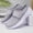 Gray, variant on Women's Walking Orthopedic Shoes Lightweight Breathable Flying Woven Mesh Upper Casual Shoes Walking Anti-Skid Sports Shoes