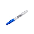 thumbnail image 2 of Sharpie Permanent Markers, Fine Point, Blue, 12 Count, 2 of 4